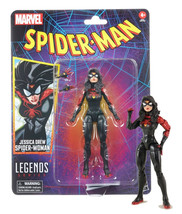 Marvel Legends Series Retro Spider-man Jessica Drew Spider-Woman 6&quot; Figure MOC - $19.88