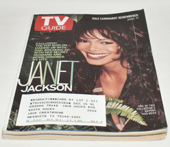 Vtg March 10-16 2001 TVGuide Janet Jackson Dale Evans Dale Earnhardt Remembered - £7.82 GBP