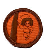Girl Scout Brownies Patch Badge Pre Try Its It Vintage Small Round 1.5&quot; #3 - €8,12 EUR