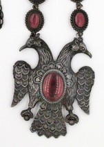Royal Crest Freemason Double Headed Eagle of Lagash Emblem Poured Glass ... - £1,946.45 GBP