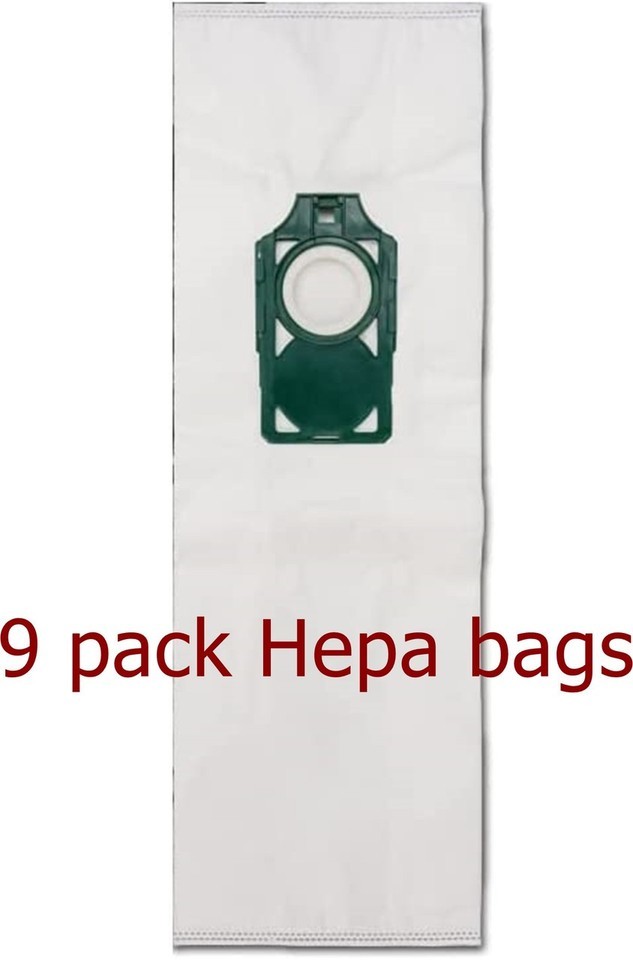 CLH-6  Hepa Bags  9 pack CleanMax Zoom Series ZM800, ZM500, and ZM700 - $22.96