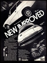 1977 Magazine Car Print Ad - 1976 TRIUMPH TR7 A6 - $138.84 MXN