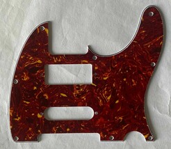 Guitar Pickguard For Fender Telecaster Brent Mason Style,4 Ply Red Tortoise - £11.70 GBP