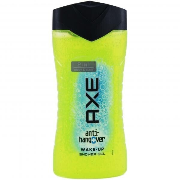 Primary image for AXE Anti-Hangover Wake UP shower gel FOR MEN  250ml -FREE SHIPPING