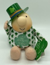 Ziggy Vintage 1990&#39;S St. Patrick&#39;s Day 7&quot; Top of the Morning Plush Stuffed w/Tag - £4.63 GBP