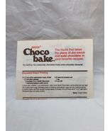 Vintage Nestle Choco Bake Recipes - €8,90 EUR