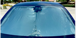 Windshield Sunshade For Tesla Model Y and Model 3 - $24.74