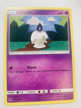 Pokémon TCG Litwick Sun &amp; Moon - Lost Thunder 101/214 Regular Common. - £7.58 GBP