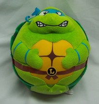 TY Beanie Ballz Ninja Turtles LEONARDO 7&quot; Plush BALL STUFFED ANIMAL TOY - £15.57 GBP