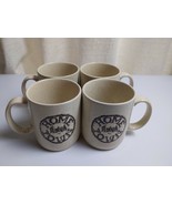 Lot of 4 The Love Mug - Home Town - Brown W/Specks Ceramic Coffee/Tea Mug - £15.63 GBP