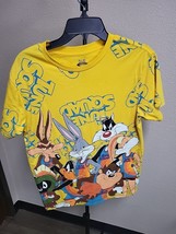 Vintage Space Jam A New Legacy Size M Tune Squad Looney Tunes Tee Shirt ... - $13.98