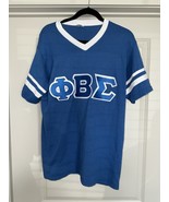 Phi Beta Sigma V Neck T-shirt Size Large - $334.11 MXN