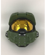 Master Chief Helmet Face Mask Costume Dress Up Piece Halo Microsoft Hall... - £14.99 GBP