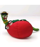 Normy The Worm And Tomato Plush Stuffed Toy Christy manufacturing CO 195... - €17,28 EUR