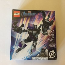 NEW LEGO Super Heroes Marvel Spider-Man Black Panther Mech Armor Set #76204 - £14.86 GBP