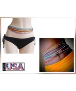 4 String, African Waist Beads,Soft,Glow Chain, stretchy,waist bead,Body ... - $222.71 MXN