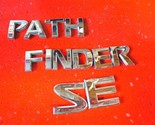 Nissan Pathfinder SE emblem letters badge decal Factory Genuine Original - $16.20