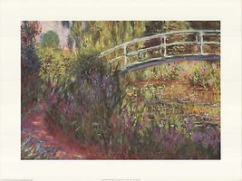 Claude Monet Le Pont Japonais Bassin Aux Nympheas, 1992 - £47.47 GBP