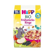 HiPP Organic Breakfast Rings - 135g - £12.45 GBP