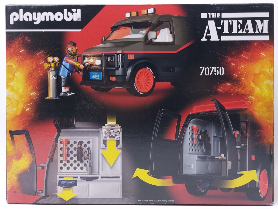 Playmobil 70750 The A-Team Van - NEW Item image 2