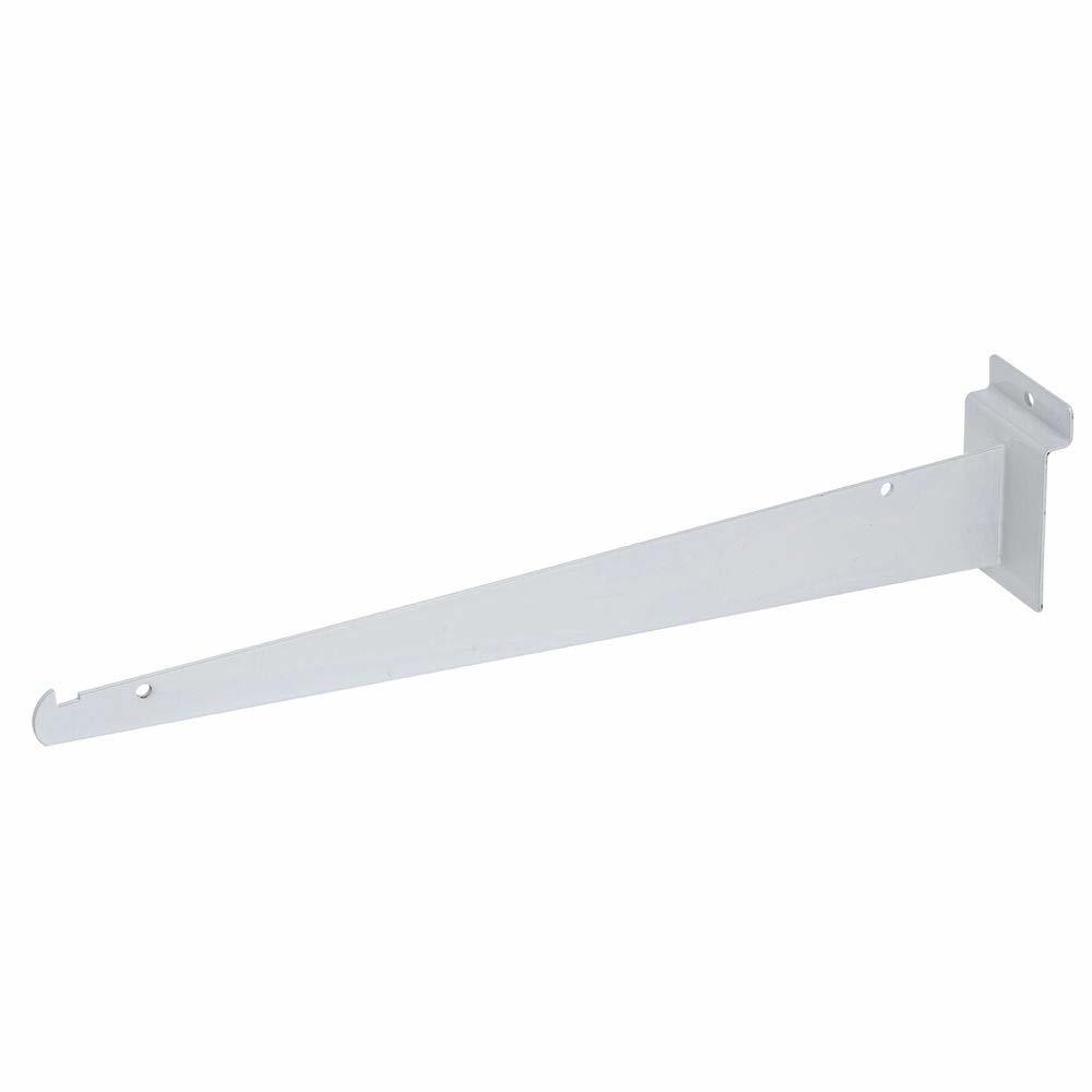 Slatwall Shelf Brackets 14&quot; White - $6.69
