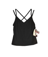 NWT Bloch Custom USA Fit Crop Camisole Black Top, Size S Cami Dance Esse... - $19.35