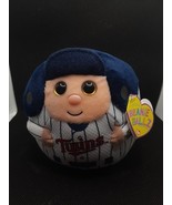 Ty Beanie Ballz 5&quot;  Baseball  MINNESOTA TWINS 2013 MWMT RARE &amp; RETIRED NWT - $170.54 MXN