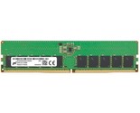 MICRON 32GB DDR5 Server RAM ECC - UDIMM - 2Rx8-5600 - CL46 [MTC20C2085S1... - $205.86