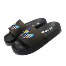 Adidas Adilette Lite Pride Sandal Mens Black - FY9017 (Size 9) - £37.94 GBP