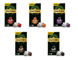 JACOBS PREMIUM PODS - NESPRESSO MACHINE CAPS - BIG CHOICE - ALUMINIUM CA... - $19.10+