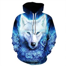 Hot and Cold Digital Printing Hooded Fleece Female   Sweethearts Outfit Clothes  - £125.95 GBP
