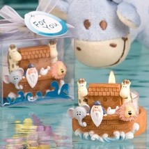 Noah&#39;s Ark and Friends Collection Candle Holder Baby Favor Elephant Gira... - £16.86 GBP