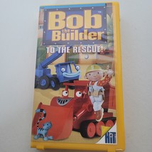 Bob the Builder To the Rescue VHS 2001 Video Animated Kids Show Educatio... - $17.72