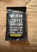 Mr. Bean Vanilla Coffee Bean Scrub Organic Coconut Oil Sea Salt Exfoilia... - £12.69 GBP