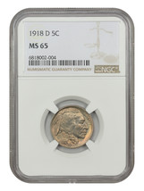 1918-D 5C Ngc MS65 - £3,650.43 GBP