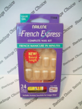 Nailene French Express Complete Nail Kit #77304 Shimmer Natural Length - $10.83