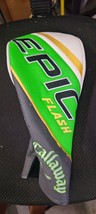 Callaway Golf Epic Flash White/Green/Black Driver Headcover - £11.32 GBP