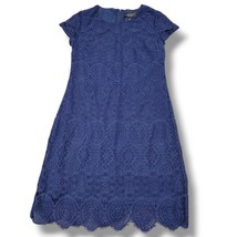 Laundry by Shelli Segal Los Angeles Dress Size 4 A-Line Floral Lace Dres... - $31.97
