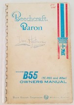 Beechcraft Baron B55 Owners Manual (TC-955 and After) 1965 Issue - $39.27
