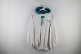 Vtg 90s Streetwear Mens XL Spell Out Charlton Lake Camp Canada Hoodie Sweatshirt - £39.52 GBP