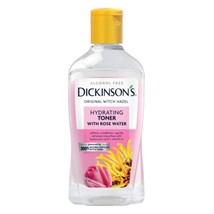 Dickinson&#39;s Enhanced Witch Hazel Hydrating Toner with Rosewater, Alcohol Free, - £11.85 GBP