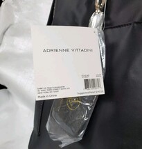 Adrienne Vittadini Travel Light Collection Backpack Black Nylon image 6