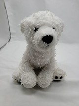 GUND Fresco #6048832  Polar Bear Cub Plush White Arctic Animal Stuffed Toy 10" - £10.34 GBP