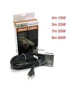 Infrared Silicone Heating Cable for Pets 1.7m Power Cord Reptile Vivarium - £27.09 GBP+
