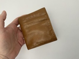 Vintage ORVIS Travel Wallet Glove Leather Chestnut Brown Double Zip - $107.91