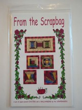 From The Scrapbag Quilt Patterns By The Scrapbaggers, Inccoasters Wall Hanging - £8.37 GBP
