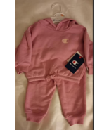 Champion Infant 12 Months 2 Pcs Set Pink Sweatshirt Hoodie &amp; Pants  - $14.99