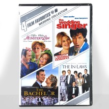 The Wedding Singer/ The Bachelor/ The In-Laws/ Monster in Law (4-Disc DVD) NEW ! - £7.56 GBP