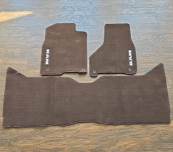 Genuine OEM 2012-2015 Dodge Ram 3 Piece Set Brown Carpet Floor Mats - Used - £65.87 GBP