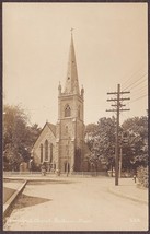 Dedham, MA ca. Pre-1920 RPPC - Episcopal Church #622 Real Photo Postcard - £13.98 GBP